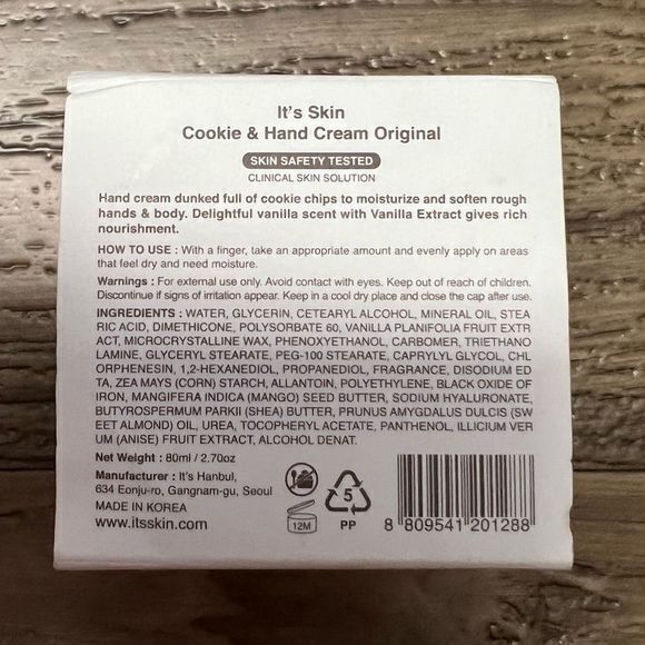NWT It’s Skin Cookies‎ & Hand Cream Original Scent - Picture 3 of 4